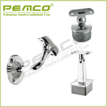 Stainless steel adjustable mounting bracket for handrail